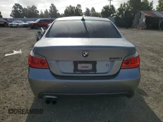 2008 BMW 5 Series 550i z VIN WBANW53598CT48590, wystawiony jako Copart lot #56258785 z przebiegiem 198 279 mil mil oraz Szkoda całkowita • Salvage title. Historia ofert i sprzedaży dostępna na DreamBid. Obrazek 6.