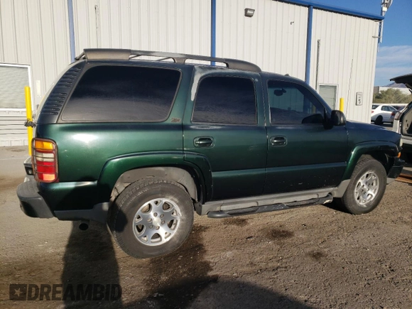 2003 Chevrolet Tahoe Z71 with VIN 1GNEK13TX3R172104, listed as a Copart auction lot 71269504 with 163,168 mi miles and Salvage Title. Bid and sale history available at carsss.com. Image 3.
