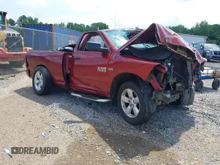 2014 Ram 1500 Express with VIN 3C6JR6AT4EG138950, listed as a IAAI auction lot 42282723 with Not provided miles and . Bid and sale history available at DreamBid. Image 1.