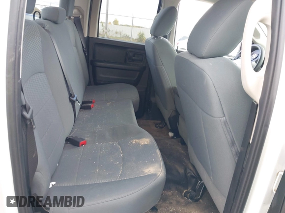 2017 Ram 1500 Express with VIN 1C6RR7FG4HS596893, listed as a IAAI auction lot 40593289 with 39,523 mi miles. Bid and sale history available at carsss.com. Image 8.