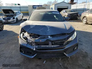 2018 Honda Civic Si Coupe with VIN 2HGFC3A51JH753130, listed as a Copart auction lot 83599594 with 68,562 mi miles and Salvage Title. Bid and sale history available at carsss.com. Image 5.