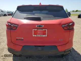 2021 Chevrolet Blazer RS z VIN 3GNKBERS8MS568099, wystawiony jako Copart lot #52460145 z przebiegiem 72 984 mil mil oraz Szkoda całkowita • Salvage title. Historia ofert i sprzedaży dostępna na DreamBid. Obrazek 6.
