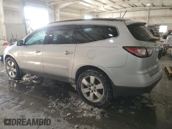 2014 Chevrolet Traverse LTZ z VIN 1GNKRJKD4EJ162498, wystawiony jako Copart lot #86136534 z przebiegiem 198 404 mil mil oraz Czysty tytuł • Clean title. Historia ofert i sprzedaży dostępna na DreamBid. Obrazek 2.