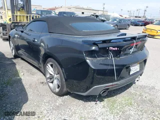 2018 Chevrolet Camaro 1LT with VIN 1G1FB3DS6J0167524, listed as a IAAI auction lot 41583079 with 98,089 mi miles. Bid and sale history available at carsss.com. Image 3.