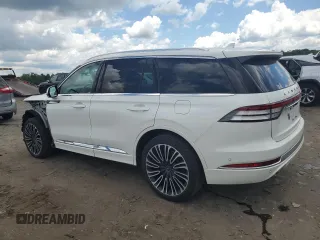 2020 Lincoln Aviator Black Label with VIN 5LM5J9XC7LGL01022, listed as a Copart auction lot 61236505 with 80,510 mi miles and Salvage title. Bid and sale history available at DreamBid. Image 2.