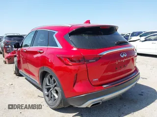 2021 Infiniti QX50 Autograph with VIN 3PCAJ5DB0MF111875, listed as a IAAI auction lot 42247848 with 27,418 mi miles and . Bid and sale history available at DreamBid. Image 3.