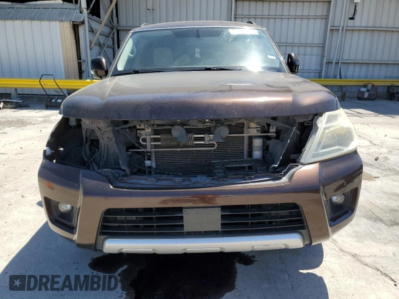 2017 Nissan Armada Platinum z VIN JN8AY2ND4H9006836, wystawiony jako Copart lot #51253595 z przebiegiem 149 729 mil mil oraz Szkoda całkowita • Salvage title. Historia ofert i sprzedaży dostępna na DreamBid. Obrazek 5.