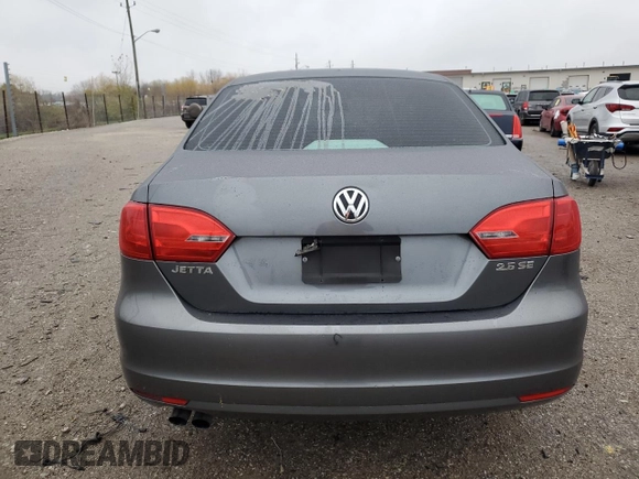 2012 Volkswagen Jetta Sedan SE w/Convenience & Sunroof with VIN 3VWDX7AJ6CM324517, listed as a Copart auction lot 80839464 with 116,468 mi miles and Clean Title. Bid and sale history available at carsss.com. Image 6.