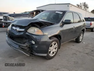 2006 Acura MDX with VIN 2HNYD18206H549358, listed as a Copart auction lot 83655044 with 174,087 mi miles and Salvage Title. Bid and sale history available at carsss.com. Image 1.