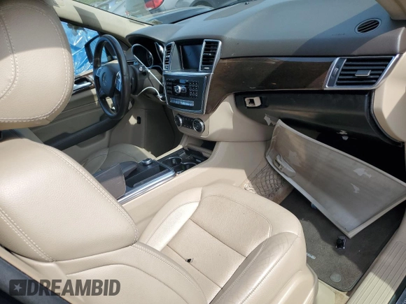 2014 Mercedes-Benz M 350 with VIN 4JGDA5HB7EA376418, listed as a Copart auction lot 60919825 with 154,312 mi miles and Salvage title. Bid and sale history available at DreamBid. Image 8.