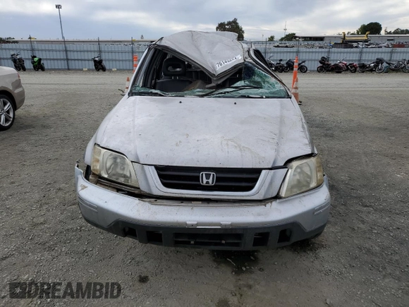 2001 Honda CR-V SE with VIN JHLRD18751C033260, listed as a Copart auction lot 76145264 with 246,276 mi miles and Salvage Title. Bid and sale history available at carsss.com. Image 5.