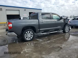 2017 Toyota Tundra 2WD Limited with VIN 5TFFW5F12HX217042, listed as a Copart auction lot 85084754 with 75,864 mi miles and Salvage Title. Bid and sale history available at carsss.com. Image 3.