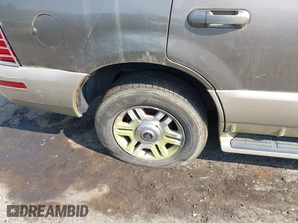 2004 Mercury Mountaineer Convenience with VIN 4M2ZU86K04UJ10378, listed as a IAAI auction lot 42707502 with 184,466 mi miles and . Bid and sale history available at DreamBid. Image 13.