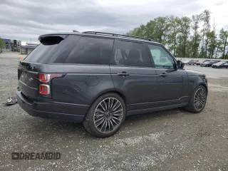 2021 Land Rover Range Rover with VIN SALGR2SU7MA433209, listed as a Copart auction lot 56415095 with 49,088 mi miles and Salvage title. Bid and sale history available at DreamBid. Image 3.