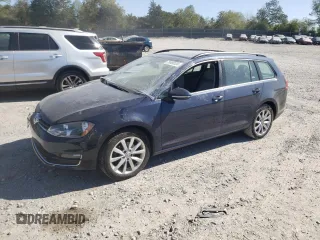 2016 Volkswagen Golf SportWagen TSI S with VIN 3VWC17AU4GM508206, listed as a Copart auction lot 75490134 with 112,254 mi miles and Clean Title. Bid and sale history available at carsss.com. Image 1.