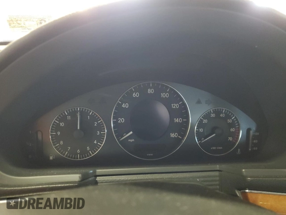 2003 Mercedes-Benz E-Class 5.0L with VIN WDBUF70J83A153241, listed as a Copart auction lot 43629475 with 0 mi miles and Salvage Title. Bid and sale history available at carsss.com. Image 9.