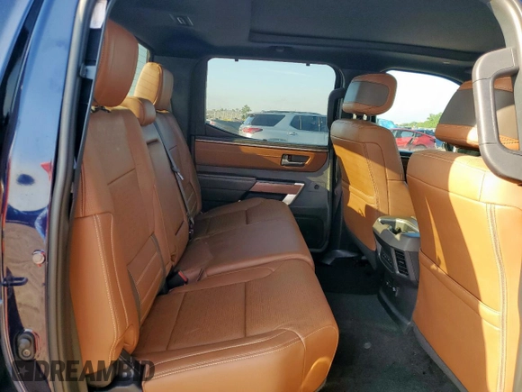 2024 Toyota Tundra 1794 Edition with VIN 5TFMC5DB7RX064784, listed as a Copart auction lot 62749385 with 17,587 mi miles and Salvage title. Bid and sale history available at DreamBid. Image 10.