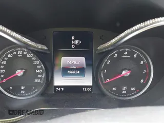 2015 Mercedes-Benz C-Class C 400 with VIN 55SWF6GB6FU010138, listed as a IAAI auction lot 41698016 with 150,824 mi miles. Bid and sale history available at carsss.com. Image 7.