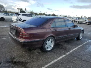 2002 Mercedes-Benz S 430 with VIN WDBNG70J32A302767, listed as a Copart auction lot 48614205 with Not provided miles and Clean title. Bid and sale history available at DreamBid. Image 3.