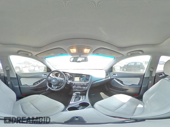 2015 Kia Optima EX with VIN KNAGN4AD0F5085150, listed as a Copart auction lot 56314155 with 87,635 mi miles and Salvage title. Bid and sale history available at DreamBid. Image 15.