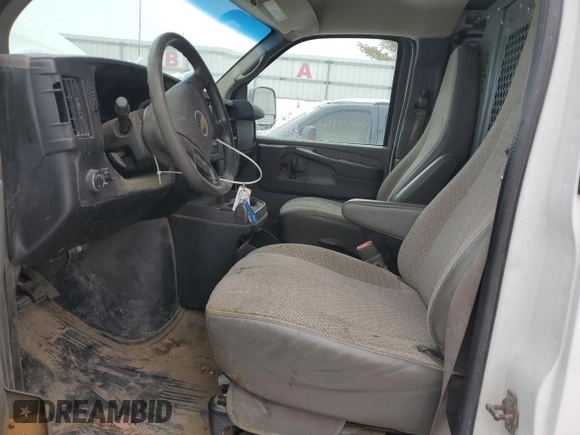 2012 Chevrolet Express Cargo Van with VIN 1GCWGGCA4C1200719, listed as a Copart auction lot 45421725 with 188,291 mi miles and Clean Title. Bid and sale history available at carsss.com. Image 7.