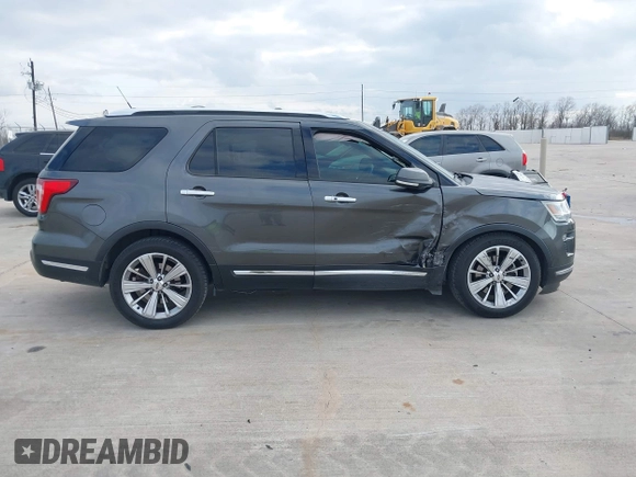 2018 Ford Explorer Limited с VIN 1FM5K7FH5JGC84624, выставлен на аукционе IAAI как лот 41509953 с пробегом 133 695 миль миль и . История ставок и продаж доступна на DreamBid. Изображение 13.