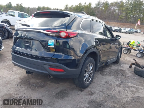2018 Mazda CX-9 Touring with VIN JM3TCBCY0J0205750, listed as a IAAI auction lot 41857575 with 72,384 mi miles. Bid and sale history available at carsss.com. Image 4.