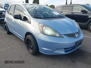 2010 Honda Fit with VIN JHMGE8H24AC014244, listed as a IAAI auction lot 41706568 with 194,569 mi miles. Bid and sale history available at carsss.com. Image 1.