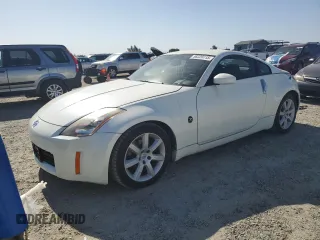2004 Nissan 350Z Touring with VIN JN1AZ34D44M100595, listed as a Copart auction lot 58229115 with 56,924 mi miles and Salvage title. Bid and sale history available at DreamBid. Image 1.