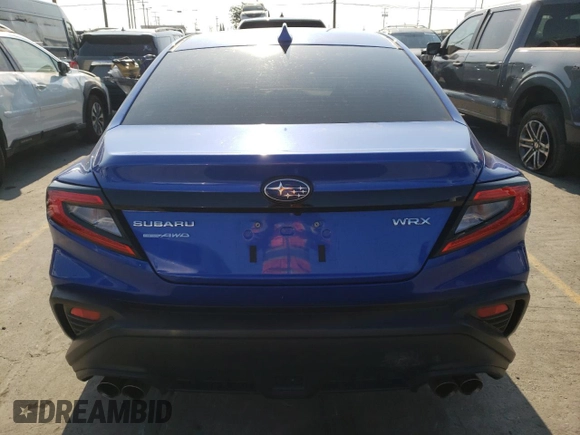2022 Subaru WRX z VIN JF1VBAB66N8016175, wystawiony jako Copart lot #72655714 z przebiegiem 20 485 mil mil oraz Szkody całkowita. Historia ofert i sprzedaży dostępna na DreamBid. Obrazek 6.