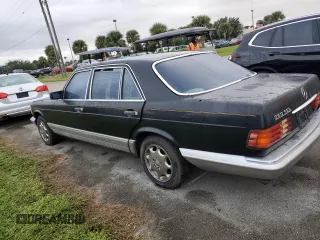 1985 Mercedes-Benz 500 with VIN WDBCA37D2FA121537, listed as a Copart auction lot 74276044 with Not Provided miles and Salvage Title. Bid and sale history available at carsss.com. Image 2.