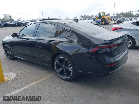 2024 Honda Accord Sport-L with VIN 1HGCY2F74RA047952, listed as a IAAI auction lot 42247379 with Not provided miles and . Bid and sale history available at DreamBid. Image 3.