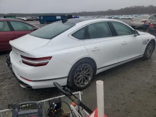 2024 Genesis G80 2.5T z VIN KMTGB4SC5RU227361, wystawiony jako Copart lot #78839324 z przebiegiem 2 169 mil mil oraz Czysty tytuł • Clean title. Historia ofert i sprzedaży dostępna na DreamBid. Obrazek 4.