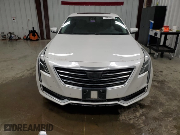 2016 Cadillac CT6 Luxury AWD with VIN 1G6KD5RS1GU159145, listed as a Copart auction lot 42190595 with 89,166 mi miles and Salvage title. Bid and sale history available at DreamBid. Image 5.