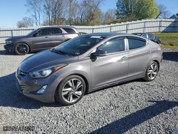 2014 Hyundai Elantra SE with VIN 5NPDH4AE5EH504565, listed as a Copart auction lot 49714045 with 135,197 mi miles and Salvage Title. Bid and sale history available at carsss.com. Image 1.