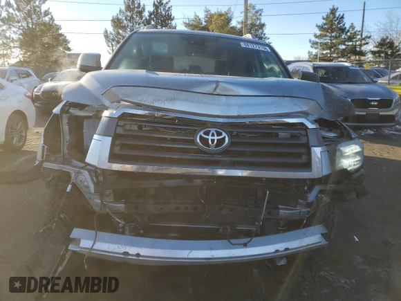 2020 Toyota Sequoia SR5 with VIN 5TDBY5G17LS174999, listed as a Copart auction lot 88127315 with 24,743 mi miles and Salvage Title. Bid and sale history available at carsss.com. Image 5.