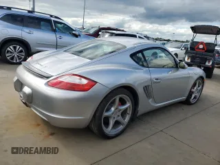 2006 Porsche Cayman S с VIN WP0AB29836U781908, выставлен на аукционе Copart как лот 74551144 с пробегом Не указан миль и Списание • Salvage title. История ставок и продаж доступна на DreamBid. Изображение 3.