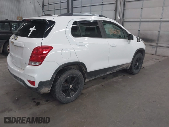 2017 Chevrolet Trax LT z VIN 3GNCJPSB2HL285128, wystawiony jako IAAI lot #41861638 z przebiegiem 129 748 mil mil oraz . Historia ofert i sprzedaży dostępna na DreamBid. Obrazek 4.
