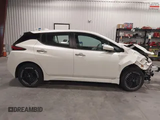2023 Nissan LEAF SV Plus with VIN 1N4CZ1CV6PC553041, listed as a IAAI auction lot 42076867 with 19,732 mi miles and . Bid and sale history available at DreamBid. Image 13.