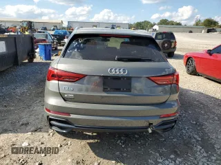 2020 Audi Q3 S line Premium with VIN WA1DECF38L1044231, listed as a Copart auction lot 74263564 with 28,011 mi miles and Clean Title. Bid and sale history available at carsss.com. Image 6.