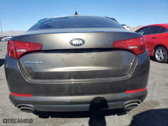 2013 Kia Optima EX with VIN 5XXGN4A70DG106827, listed as a Copart auction lot 44972985 with 163,731 mi miles and Salvage Title. Bid and sale history available at carsss.com. Image 6.