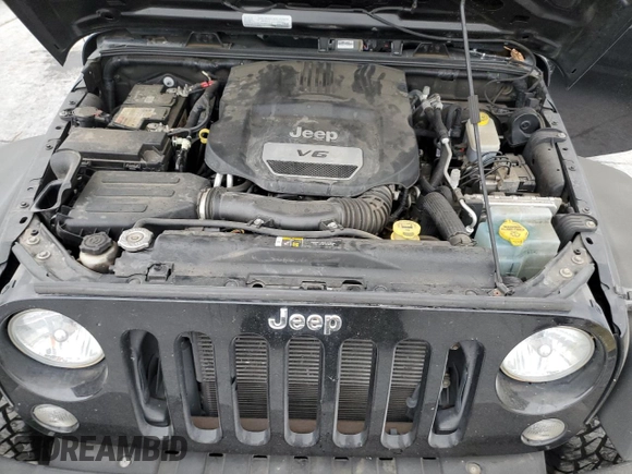 2018 Jeep Wrangler JK Unlimited Sport S with VIN 1C4BJWDG2JL887195, listed as a Copart auction lot 50319824 with 70,177 mi miles and Salvage Title. Bid and sale history available at carsss.com. Image 12.