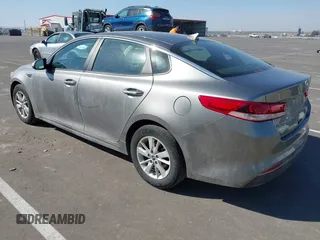 2017 Kia Optima LX with VIN 5XXGT4L32HG168901, listed as a IAAI auction lot 41775573 with 80,956 mi miles. Bid and sale history available at carsss.com. Image 3.