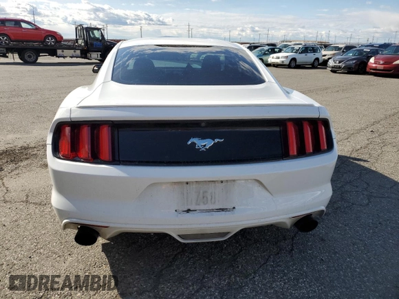 2016 Ford Mustang EcoBoost with VIN 1FA6P8TH9G5231438, listed as a Copart auction lot 51480965 with 58,584 mi miles and Salvage Title. Bid and sale history available at DreamBid. Image 6.