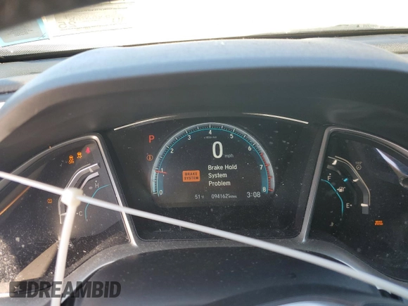 2016 Honda Civic Sedan EX-L with VIN 19XFC1F77GE035468, listed as a Copart auction lot 48782985 with 94,162 mi miles and Clean Title. Bid and sale history available at carsss.com. Image 9.
