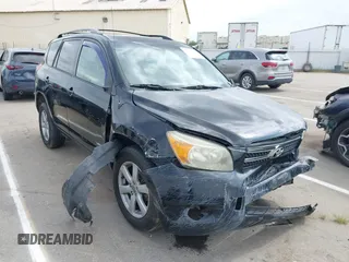 2007 Toyota RAV4 Limited with VIN JTMBD31V376048608, listed as a IAAI auction lot 42045021 with 180,458 mi miles. Bid and sale history available at carsss.com. Image 1.