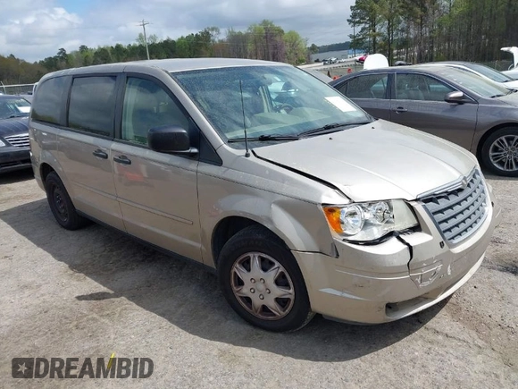 2008 Chrysler Town & Country LX with VIN 2A8HR44HX8R842094, listed as a IAAI auction lot 41902978 with 340,923 mi miles. Bid and sale history available at carsss.com. Image 1.