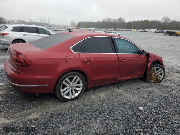 2018 Volkswagen Passat 2.0T SE with VIN 1VWBA7A36JC045562, listed as a Copart auction lot 45023195 with 78,335 mi miles and Salvage Title. Bid and sale history available at carsss.com. Image 3.