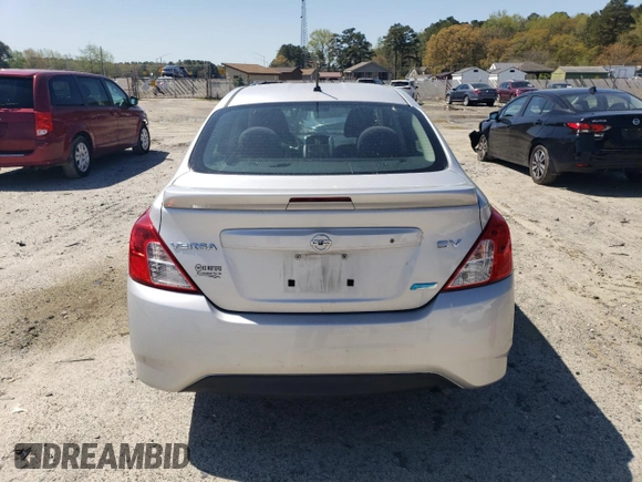 2016 Nissan Versa SV with VIN 3N1CN7AP8GL830552, listed as a Copart auction lot 52858135 with 127,875 mi miles and Salvage Title. Bid and sale history available at DreamBid. Image 6.