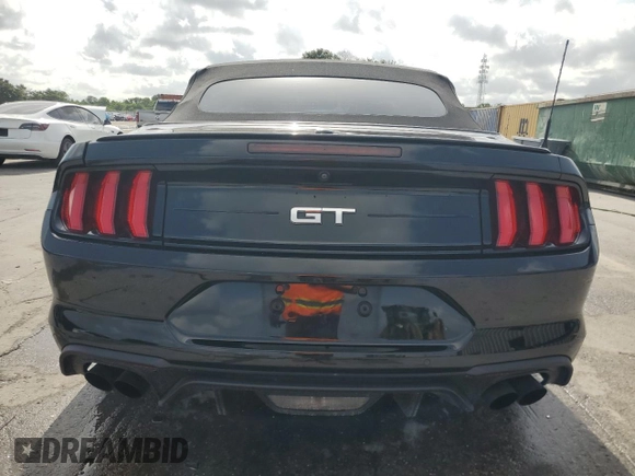 2022 Ford Mustang GT Premium с VIN 1FATP8FF5N5147997, выставлен на аукционе Copart как лот 59664415 с пробегом 41 018 миль миль и Списание • Salvage title. История ставок и продаж доступна на DreamBid. Изображение 6.